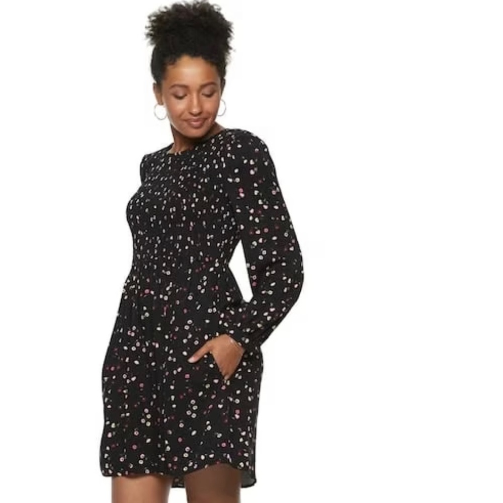 Popsugar Smocked Dress sz XXL